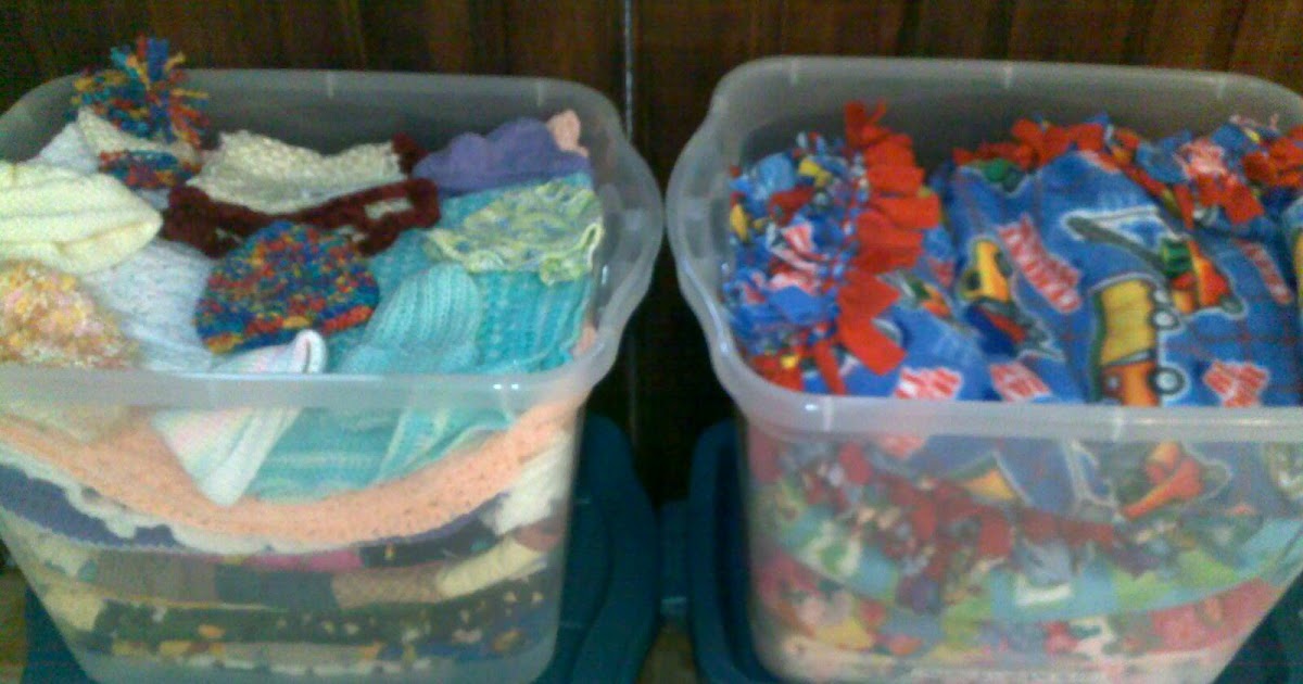 ReCrochetions Our Second Blanket Donation